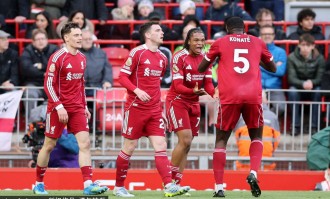 英超-恩古莫哈破门萨拉赫建功 利物浦2-0富勒姆止三连败