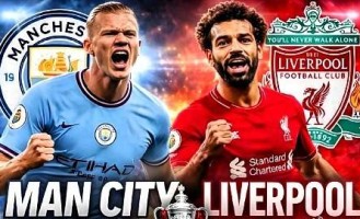 央视直播：足总杯1/4淘汰赛，曼城vs利物浦，哈兰德pk萨拉赫